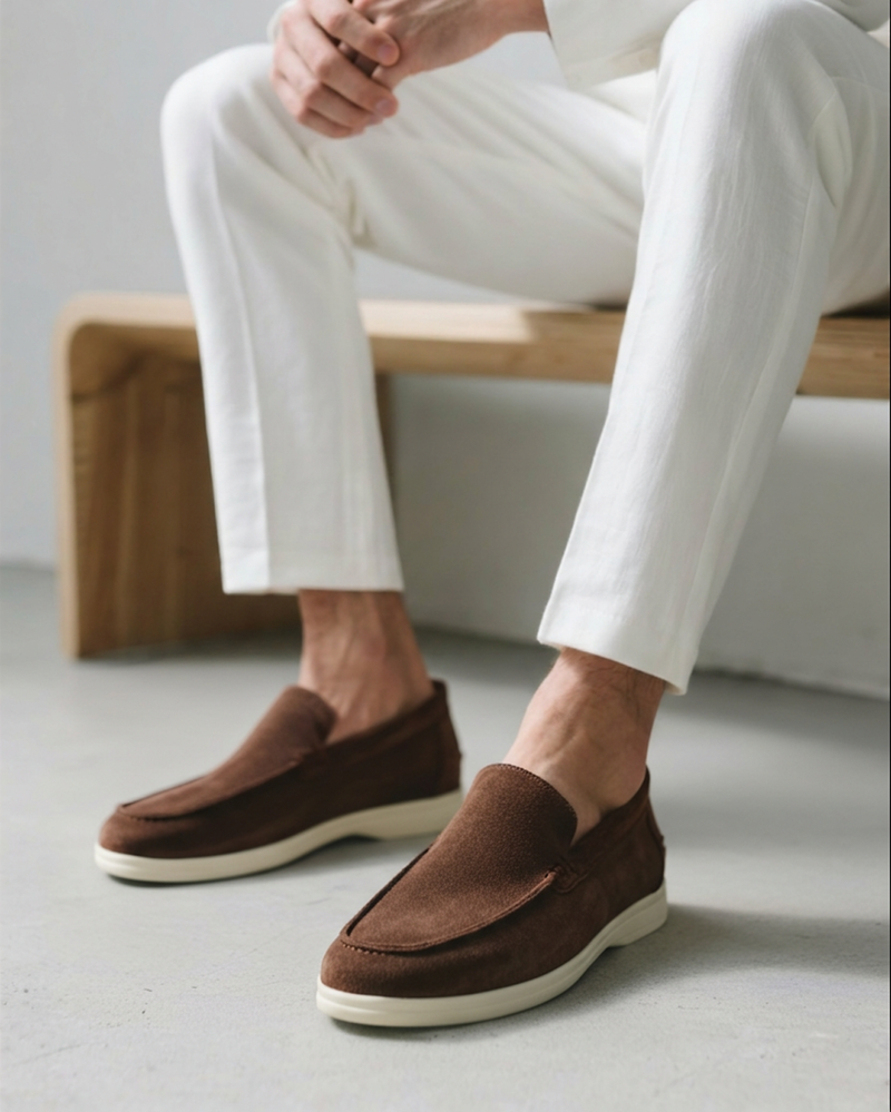 Wildleder Slipper