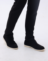 Hohe Wildleder Slipper