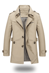 Jens Trenchcoat mit umgelegtem Kragen