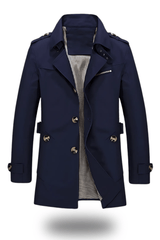 Jens Trenchcoat mit umgelegtem Kragen