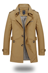 Jens Trenchcoat mit umgelegtem Kragen